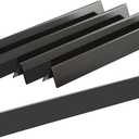 Leship 21.5" Flavorizer Bars Replace for Weber 7534 Genesis Silver A,Spirit 200 Series (with Side Control) Spirit 500 Grills, 5 Pcs Porcelain-Enameled Grill Heat Plates