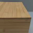 Woiworco Large Bamboo Wooden Storage Box with Hinged Lid, 11 x 7.9 x 4.5 inch Natural Wooden Box for Crafts, Art, DIY, Stash, Keepsake, Gifts