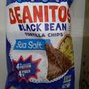 Beanitos Black Bean Chips - Original Sea Salt - (6 Pack) 5 oz Bag - Black Bean Tortilla Chips - Vegan Snack with Good Source of Plant Protein and Fiber, Best By May 25, 2026