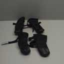 Hipaw Waterproof Dog Boots for Winter Snow Rain,Non-Slip Dog Shoes for Medium to Large Dogs,Extended Cuff Paw Protectors for Outdoor Walking Hiking (M (Insole wide 2.4") for 44~72lb)