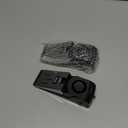 Door Stop Alarm, Door Stopper with 120DB Security Alarm, Floor Wedge Doorstop for Travel Apartment Home House (Pack of 2) (Black)