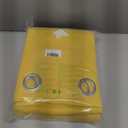 NICETOWN 100% Blackout Window Curtain Panels, Heat and Cold Blocking Drapes with Black Liner for Nursery, 84 inches Drop Thermal Insulated Draperies (Yellow, 2 Pieces, 52 inches Wide Each Panel)