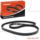 A-Premium 43.84 Inch Serpentine Drive Belt Compatible with Honda, Toyota, Acura, Porsche & Chevrolet Cars - Accord, Pilot, Odyssey, Tacoma, 4Runner, MDX, TL, CL, Macan, Panamera, Caprice, SS, & More