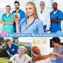 Arrowbash 20 Set CNA Week Gifts Bulk Nurses Gifts Heart Stress Balls with Nurses Appreciation Card for Nurse Practitioner Employee Coworker Medical Staff Team Graduation