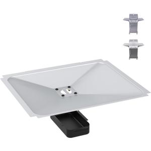 G325-5701-W1 Grease Tray with Catch Pan for Charbroil Performance 2 Burner 463630021 463660421 463630422 463660021 463655021, Drip Pan for Charbroil Grease Tray Replacement (15" x 12.8")