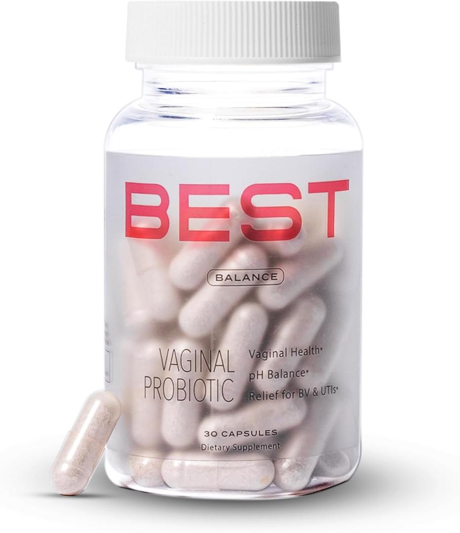 2 x Best Vaginal Probiotics for Women, Probiotics for Women Vaginal Health - pH Balance with 4Lactobacillus Probiotic for Woman, Urinary Health Support, Clinically Proven Cranberry Blend - 30 Day Dupply