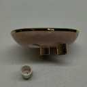 Ceramic Fruit Bowl  10 Pink Decorative Bowl for Kitchen Counter  Modern Pedestal Bowl, Fruit Bowls, Catch All Bowl, and Fruit Basket for Kitchen Counter