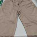 SAMPEEL Women Summer Outfit Lounge Wide Leg Crop Pants (Small, Coffee)
