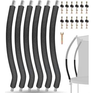 JIANBENKJ Trampoline Poles Replacement for Skywalker Or Jumpzylla,Galvanized Trampoline Enclosure Pole for Skywalker or Jumpzylla,Replace Parts#4201 4202 4135 OR for Jumpzylla 8ft 10ft&12ft 14ft