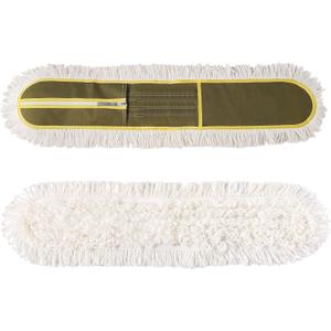 36" Microfiber Mop Pads 2 Pieces Just Fit CLEANHOME Industrial Dust Mop: B08R3F1ZZM,Green