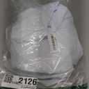 Extra Long White Shower Curtain 84 Inch Length Linen Drapes for Bathroom Decor Boho Farmhouse Water Repellent Tall Curtains 84 Inch Length Bathroom Drapes with Hooks 72x84