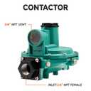 R622-DFF 2nd Stage Propane Regulator, 3/4" x 3/4" FNPT, 9-13" W.C. Outlet Pressure, 1,600,000 BTU/hr, for Commercial and Industrial LP Gas Systems