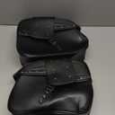 Motorcycle Tail Bag for Harley Davidson Softail Breakout 2013-2024  Easy Installation Motorcycle Leather Saddle Bags, Side Pannier Bag with Locking Mechanism, Rear Storage Bag,B (normal)