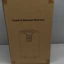 Towel Warmer, 20L Hot Towel Warmers for Bathroom with 24H Timer, Temperature Adjustable, LED Display, Auto Shut Off, Even Heated for Oversized Towels, Bathrobes, Blankets (White)