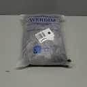 WERDIM Shaggy Faux Fur Pillowcases 2 Pack Button Closure Velvet Pillow Shams King Size (Tie Dye Dark Grey, 20 X 36 Inches)