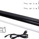 UVB Reptile Light, New Version T5 HO UVB10.0 Lighting Combo Kit, High Output UVA UVB,Compact UVB Lamp for Desert & Tropical Reptiles, Reptile Light Fixture 24W-22Inch