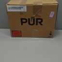 PUR 30-Cup Countertop Water Filter Dispenser, 1 Genuine PUR Filter, 2-in-1 Powerful Filtration, Lasts 2 Months or 40 Gallons, Dishwasher Safe, White/Blue (DS1800Z)