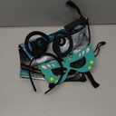 Kids Butterfly-Wings Costume for Girls Fairy-Wings Toddler-Dress-Up Headband-Mask Butterfly Toys Christmas Gifts (Blue)