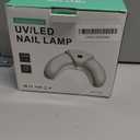 Nail Fungus Laser Treatment LED Light Device - Toenail Fungus Treatments, Effectively Addressing Weak and Damaged, White