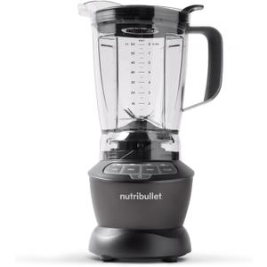 nutribullet Countertop Blender for Shakes, Smoothies, Food Prep, and Frozen Blending, 64 Ounces, 1200 Watt, Dark Gray NBF50400 (Grey)
