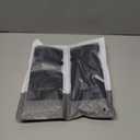 Winter Outdoor Waterproof Ski Gloves for Women Men, Cashmere Warm Lining Finger Touchscreen Texting Riding Gloves (Medium, Black)