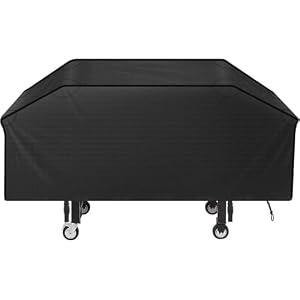 iCOVER 36 inch Griddle Cover for Blackstone, Waterproof Lightweight Polyester Barbecue Protection Flat Top Gas Grill Covers for 36" Griddles Cooking Station for Camp Chef