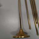 Brass Gold Candlestick Holders, Metal Taper Candle Holders Set of 6, Vintage Modern Candle Sticks Holder Decor for Table Centerpiece, Fireplace Mantel Wedding Housewarming Gift, Candlelit Dinner Dcor