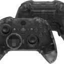 eXtremeRate Full Set Shell Buttons for Xbox One Elite Series 2 Controller, Clear Black Replacement Faceplate Back Plate Bottom Shell with Buttons for Xbox Elite Series 2 Core Controller - Model 1797
