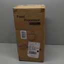 Homtone 16 Cup Food Processor Large, 9 Functions 7 Blades 3 Speeds for Shredding, Slicing, Making French Fries, Chopping Meat, Kneading Dough & Emulsifying, 600W, Red