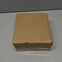 Coffee Filter Holder - Wooden Coffee Storage Container with Lid, Multipurpose Filter Dispenser, Sturdy Coffee Pod Organizer for Bar Counter Decor (Black)