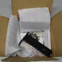 6 Pack Floating Shelf Brackets, 6 Inch Heavy Duty Industrial Shelf Bracket, Black Metal L Brackets for Shelves Support DIY(1/5 Inch Thicked)