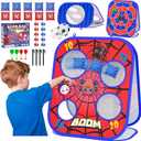Spider Bean Bag Toss Game, 3-in-1 Cornhole Board Outdoor Toys for Kids, Family Party Activity Toddler Yard Backyard Beach Lawn Party Camping Game Toys for 3 4 5 6 7 8 Year Old Boys Girls Birthday Gift
