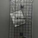 rabbitgoo Dog Car Barrier for SUVs, Adjustable Large Pet Gate, Universal-Fit Divider Cargo Net, Heavy-Duty Wire Mesh Dog Barrier SUV, Van Vehicles Subaru Car Accessories Safety Travel, Standard Model