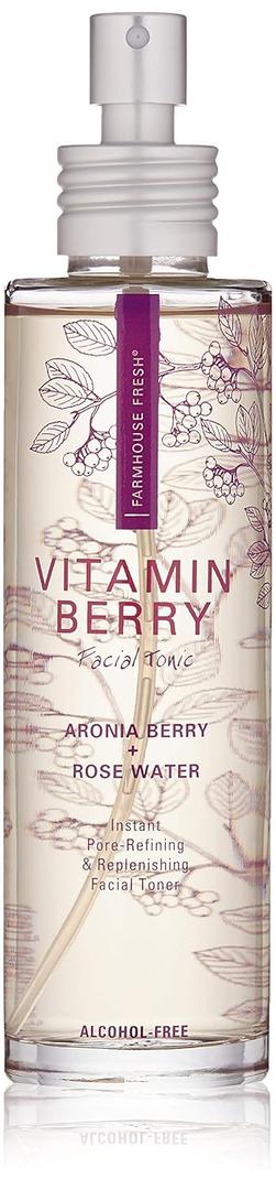 FarmHouse Fresh Vitamin Berry Facial Tonic, 3.5 Fl Oz