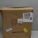 2 Pack Automatic Cat Feeder and Water Dispenser in Set Pet Food Bowl for Small Medium Dog Pets Puppy Kitten Big Capacity 1 Gallon x 2 (Cream)