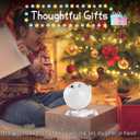 Star Projector, Cute Galaxy Projector Night Light for Kids, 5 Modes 8 Music,Adjustable Brightness, Foldable Puppy Lamp for Kids Bedroom Decoration Gift