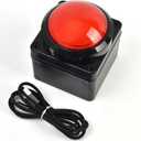 Programmable USB Macro Enter Keyboard, Major Policy Decision Button, One Handed Keyboard Programmable Setting Keypad, Enter Game PC Switch Control Keyboard, Customized Combination Buttons(Red) (Space)