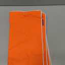 MIULEE Pack of 2 Outdoor Waterproof Pillow Covers Decorative Farmhouse Throw Pillow Covers Square Solid Color Couch Pillow Covers for Patio Tent Bed Sofa Living Room 16x16 Inch Bright Orange