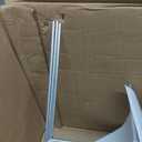 CPTC FLRAE 5 Pack Yard Sign Stakes Metal, 17.5'' x 7'' H Frames Yard Stakes for Signs