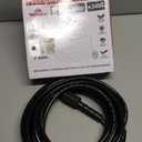 YAMATIC Pressure Washer Hose 25FT x 1/4", 3200 PSI Kink Resistant OEM-Quality Upgrade Power Washer Replacement with M22-14mm Brass Fittings for Ryobi, Troy Bilt, Greenworks, Craftsman