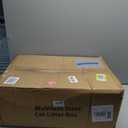 Tripamin 15 XL Stainless Steel Cat Litter Box Enclosure, XXL Stainless Steel High Sides with Lid, Extra Large Metal Cat Litter Box (Translucent Black, XX-Large)