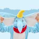 NEWCOSPLAY Unisex Adult Onesie Pajamas Animal One Piece Costume Cosplay Sleepwear (S)