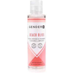 Gender X Water-Based Personal Lubricant, Peach, Orange & Cranberry Flavored Lube for Men & Women, Sugar Free, Non-Staining, 8 fl oz