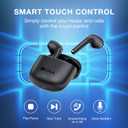 1 Hora Wireless Earbuds Bluetooth 5.3, Sports Headphones Deep Bass in-Ear Earphones, Premium Sound with Charging Case, Compatible with iPhone, Android Smartphone, Tablet, Laptop (Black)