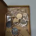 Christmas Stocking Holders for Mantle, Upgrade Non-Slip Christmas Safety Stocking Holder Mantle Hooks Hanger Grip for Party Decoration(Gold-6P