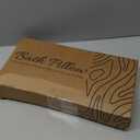 Bath Pillow RUVINCE Ergonomic Luxury Bathtub Pillow with Head,Neck, Shoulder and Back Support, 4D Bath Pillows for tub with 6 Powerful Suction Cups, Fits All Bathtub (Grey)