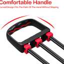 Chest Expander for Chest Arm Legs Shoulder Back Muscles Training, Chest Exerciser for Men with 5 Removable Ropes, Fitness Training Set for Pilates Push Ups Full Body Home Gym Workout Band