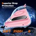 Compatible with Google Pixel 10 Pro XL Case with Magnetic Translucent Matte Phone Case with Anti-Fingerprint Tech [Compatible with Mag-Safe], Pink