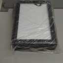 AUTOARK Leather 12 Watch Box Jewelry Case and 4 Piece Sunglass Eyeglasses Organizer,Mens Women Storage Holder Boxes,Large Glass Top,Black,MKAW044 (16 Slot)