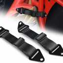 2PCS Adjustable Door Limiter Straps Compatible with 2017-2023 Can-Am Maverick X3 - Durable & Adjustable Design Prevents Excessive Door Extension